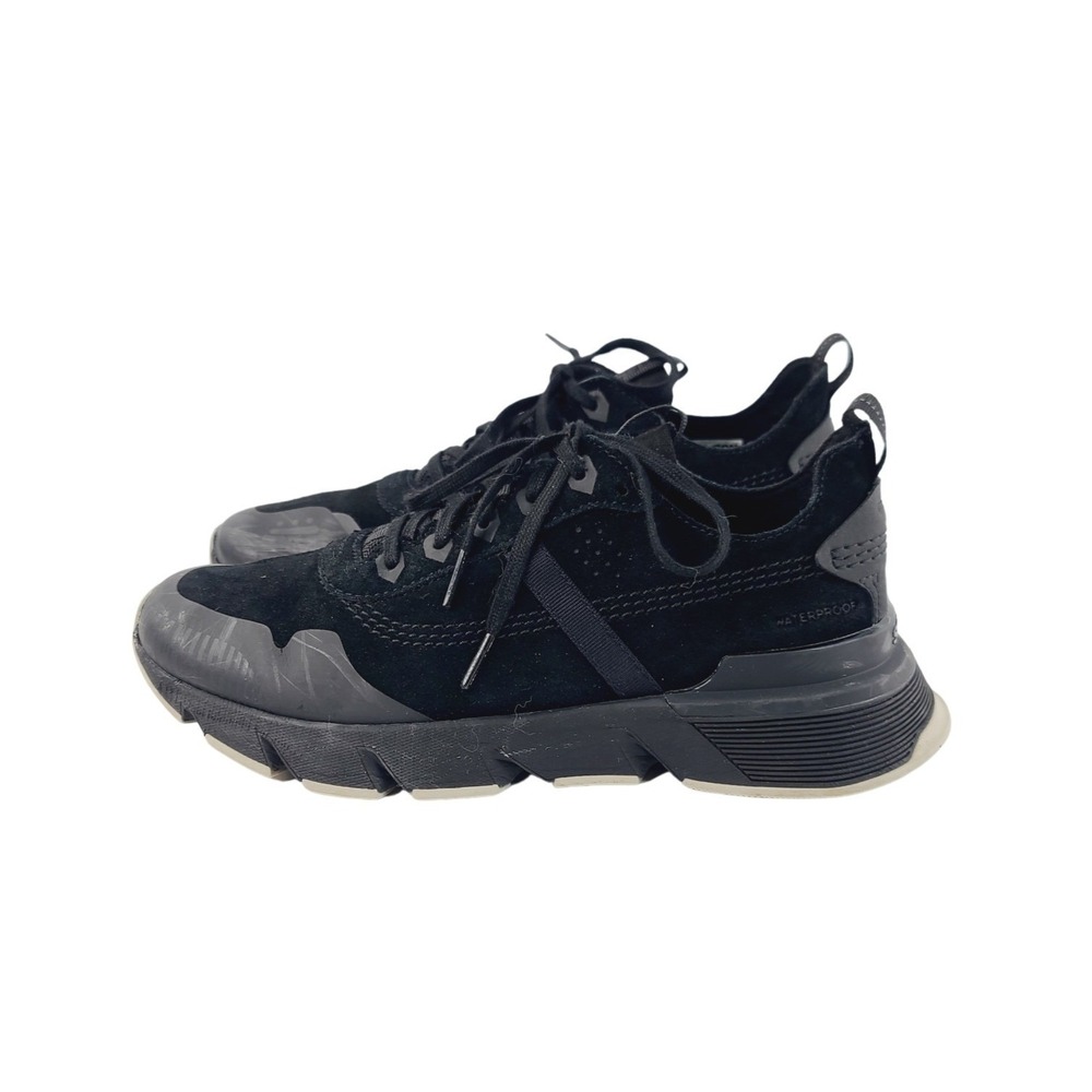 Sorel Solid Lace-Up Round Toe Athletic Sneakers/ Casual Shoes Men's Size 8 Black